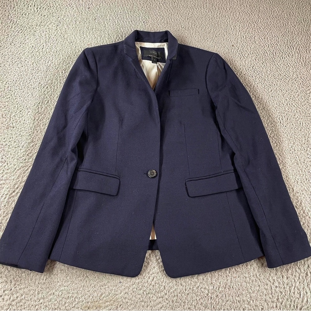 J. Crew Dark Blue Women's Blazer Size 6